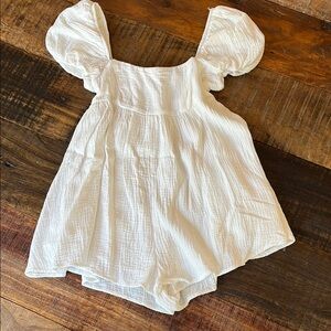 Princess Polly Lorna Romper White